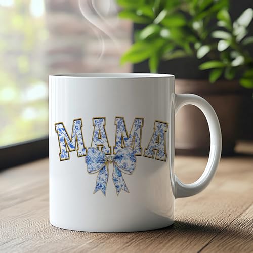 Taza Cerámica Azul BEHIFL 11 Onzas miniatura 2