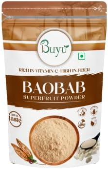 Adansonia digitata/अफ़्रीकी बाओबाब (gorakchinch) Baobab Superfruit Powder - Nature's Nutrient-Rich Boost for Your Health and Wellness" | Immune and Digestive Health | 100G | Gorakimli