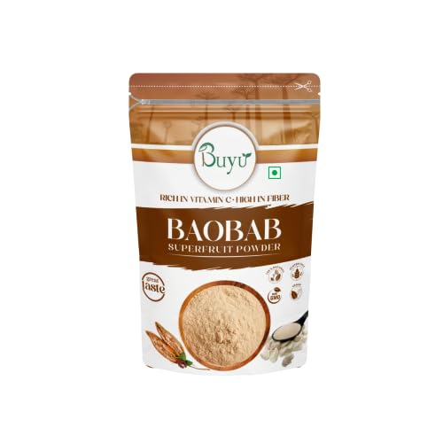 Adansonia digitata/अफ़्रीकी बाओबाब (gorakchinch) Baobab Superfruit Powder - Nature's Nutrient-Rich Boost for Your Health and Wellness" | Immune and Digestive Health | 100G | Gorakimli