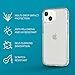 tech21 iPhone 14 Evo Clear – Scratch-Resistant, Shock-Absorbing Clear Phone Case with 12ft Multi-Drop Protection tech21 iPhone 14 Evo Clear – Scratch-Resistant, Shock-Absorbing Clear Phone Case with 12ft Multi-Drop Protection