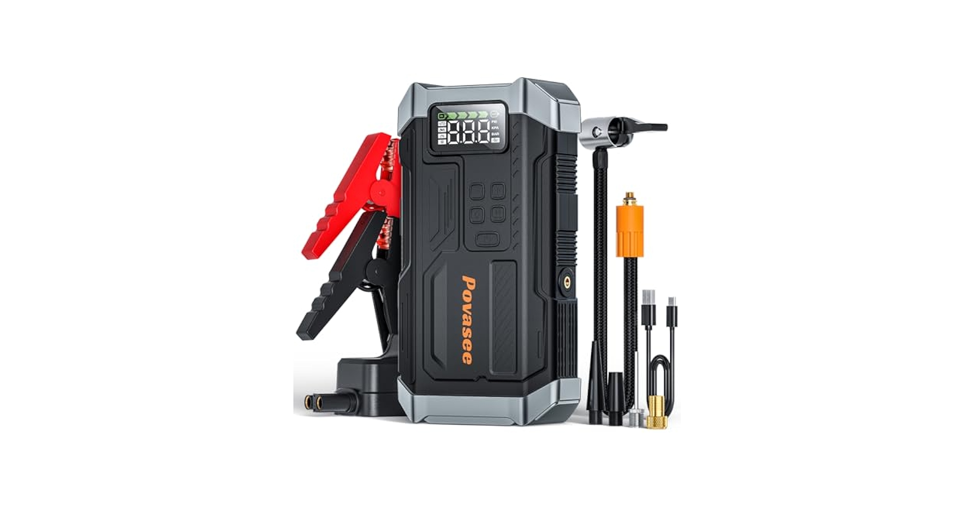 Amazon.com: [2025NEW Model] 5000A Jump Starter with Air