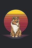  Sheltie Vapor: 6x9 Ruled Notebook, Journal, Daily Diary, Organizer, Planner