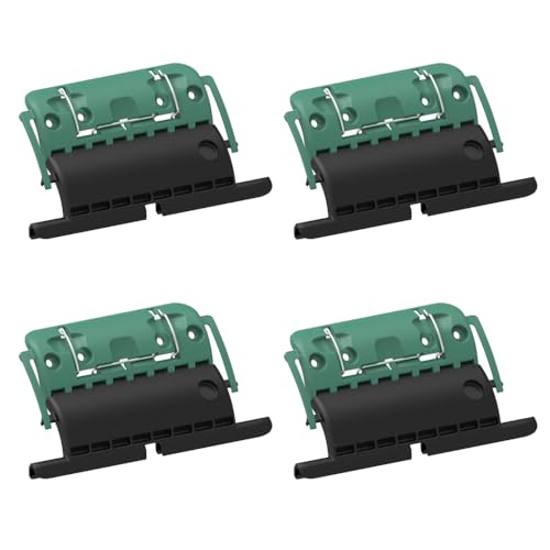 Ensemble de 4 attaches verrou ZF Clicksur H875D pour tablier de volet roulant - Fixation sécurisée pour volets roulants - Verrou automatique 1 maillon - Attache...