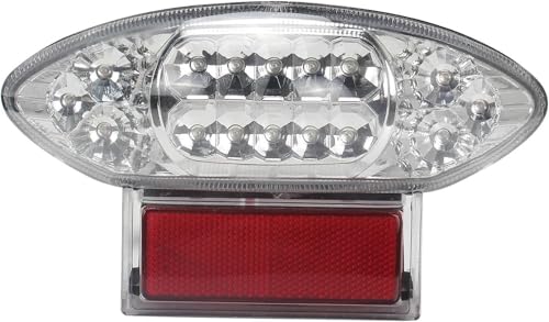 Feu arrière Suzuki GSX750FK4 2005 en plastique antichoc avec clignotants