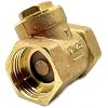 Thickening Brass Ball Valve, Water Switch, Tap Water Switch, 4 Points, 6 Points, 1 Inch, 2 Inch, 32 Ball Valve(DN15)