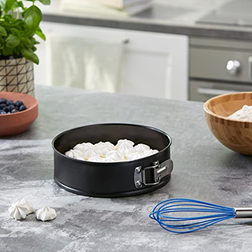Guardini, Moule à charnière avec 1 fond Ø 22 cm, Acier avec revêtement antiadhésif, Noir, Fabriqué en Italie, Ligne Gardenia – vue 6