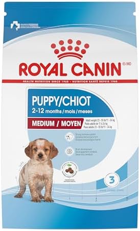 Royal Canin Size Health Nutrition Medium Puppy Dry Dog Food, 30 l...