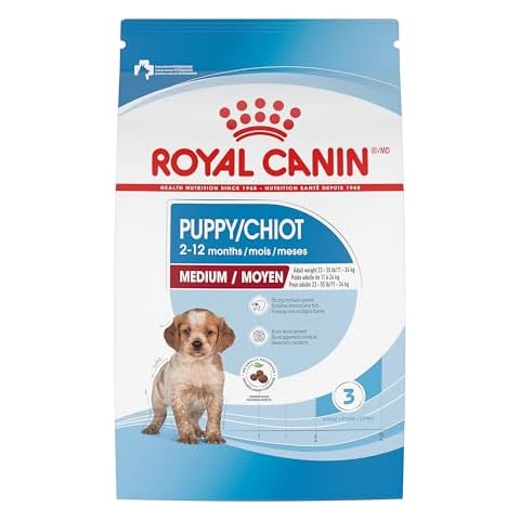 Royal Canin Medium Puppy Dry Dog Food, 6 lb bag Cover