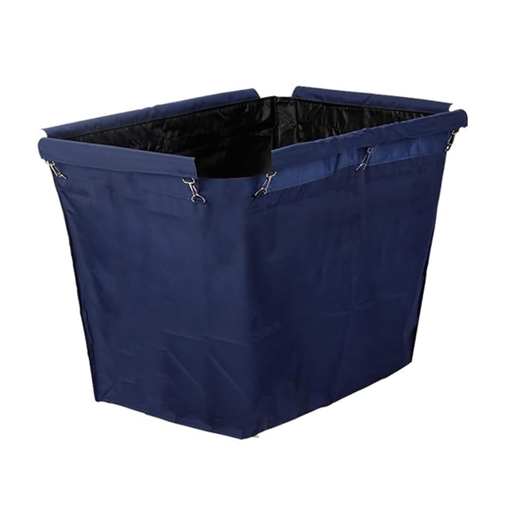 Aundhegrtt Replacement Bag for Laundry Cart Waterproof Oxford Liner for Commercial Use, Fits Basket Trolley(Trolley Not Included)