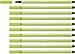 Produktbild STABILO - Premium-Filzstift - Pen 68-10er Pack - limettengrün