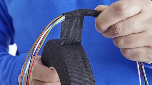 Tesa 51608-19MM X 25M-3 Noise Damping Pet Fleece Automotive Wire Harness Tape thumb #2