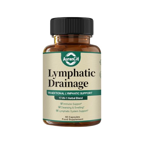 #VerdientProvisionen<br>Lymphdrainage Kapseln 60 Stück Hochkonzentrierte Formel mit Löwenzahn Klettenlabkraut Nahrungsergänzung zur Unterstützung des Wohlbefindens und des natürlichen Lymphflusses