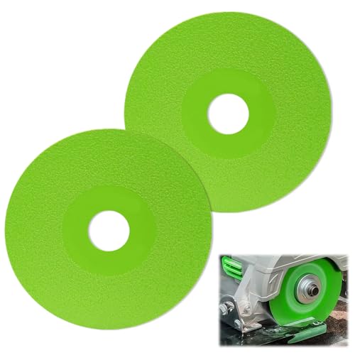 LUMOOM 2 dischi flessibili diamantati da 125 mm, taglio a umido e a secco per gres porcellanato, smerigliatrice angolare, dischi per vetro spesso, ceramica, marmo, levigatura