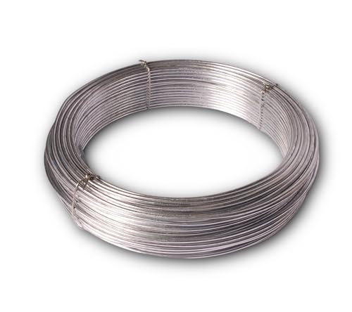 Chapuis - Fil de Tension - Acier Galvanisé - pour Solidifier les Clôtures - Utilisation Extérieure - Résistance et Longévité - Diamètre 2,7 mm -...