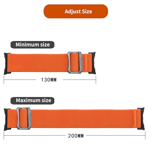 Correa elástica de nylon ajustable para smartwatch T70 T60 T80 miniatura 2