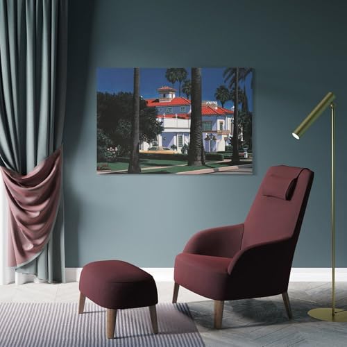 Poster Tropical Mansion Hiroshi Nagai égayer un mur blanc avec style