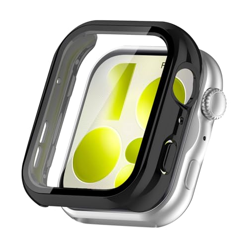 AiMaoo Huawei Watch Fit 5 �Ή� �P�[�X �����K���X�t�B���� 1.82�C���` �ی� �J�o�[ �d���|��PC�f�� ��̉� �ϏՌ� ���h�~ �ϐF�h�~ �S�ʃJ�o�[ �S�ʕی� �X�}�[�g�E�H�b�` Huawei Watch Fit 5 �p (�u��