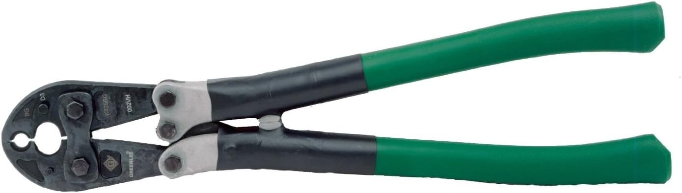 Greenlee K425K58 Crimping Tool with Kearney O and 5/8 Die Grooves