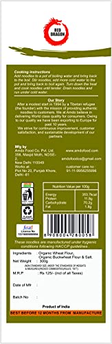 Image of Red Dragon Japanese Soba Noodles Fresh And Delicious Organic Tasty Cuisine 300Gm (Pack Of 1) |No Preservatives, Vegetarian