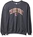 Elite Fan Shop NCAA Crewneck Sweatshirt Dark Heather Arch