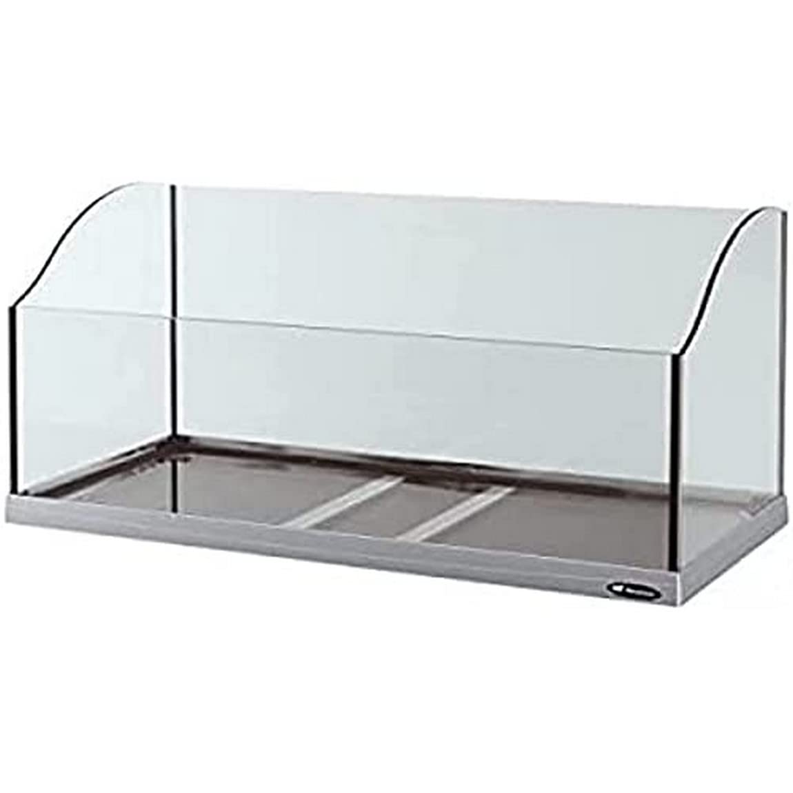 Ferplast Tartarughiera in vetro solido e robusto, vetro float e silicone che assicura la tenuta stagna, 81,5 x 36 x h 41 cm