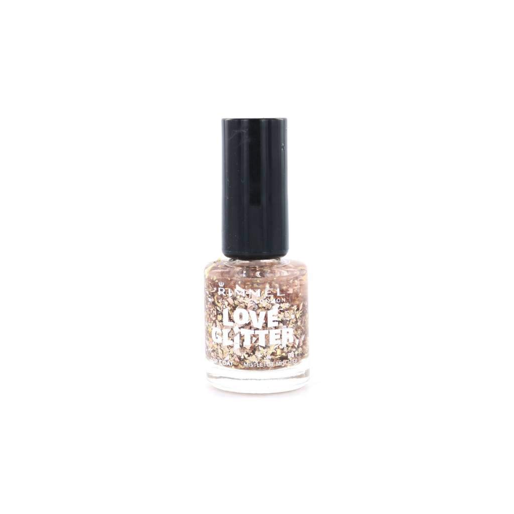 Rimmel London Love Nail Varnish Shade Number 031, Mistletoe Mischief Bronze Glitter by Rimmel
