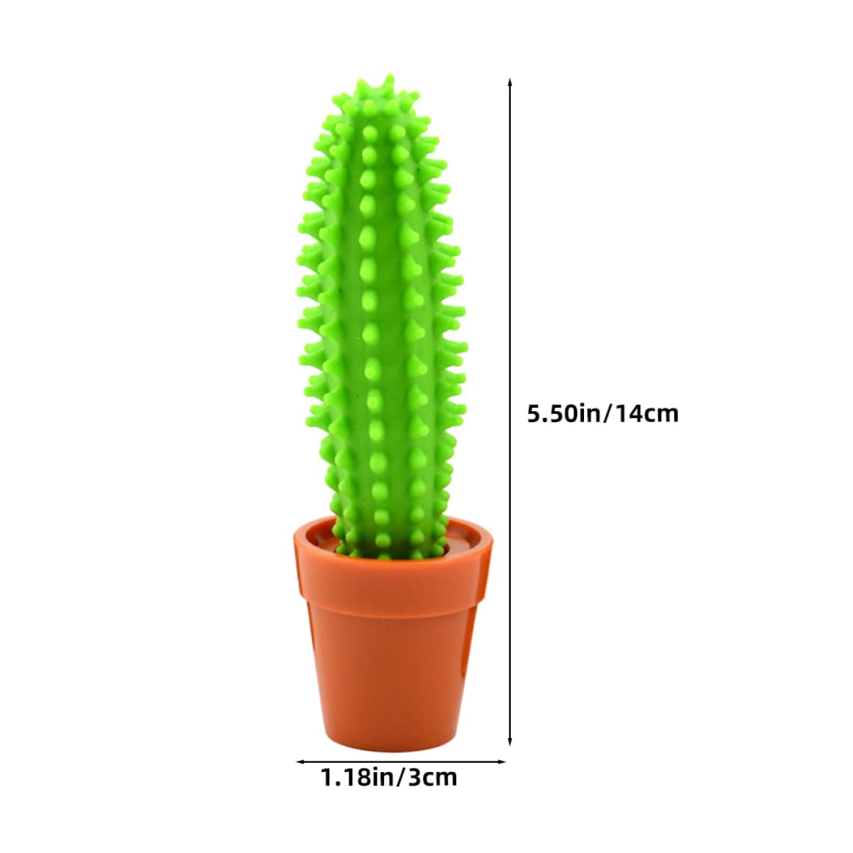 Bolígrafos Neutrales de Cactus y Bonsái, 5 Piezas Verdes de Plástico