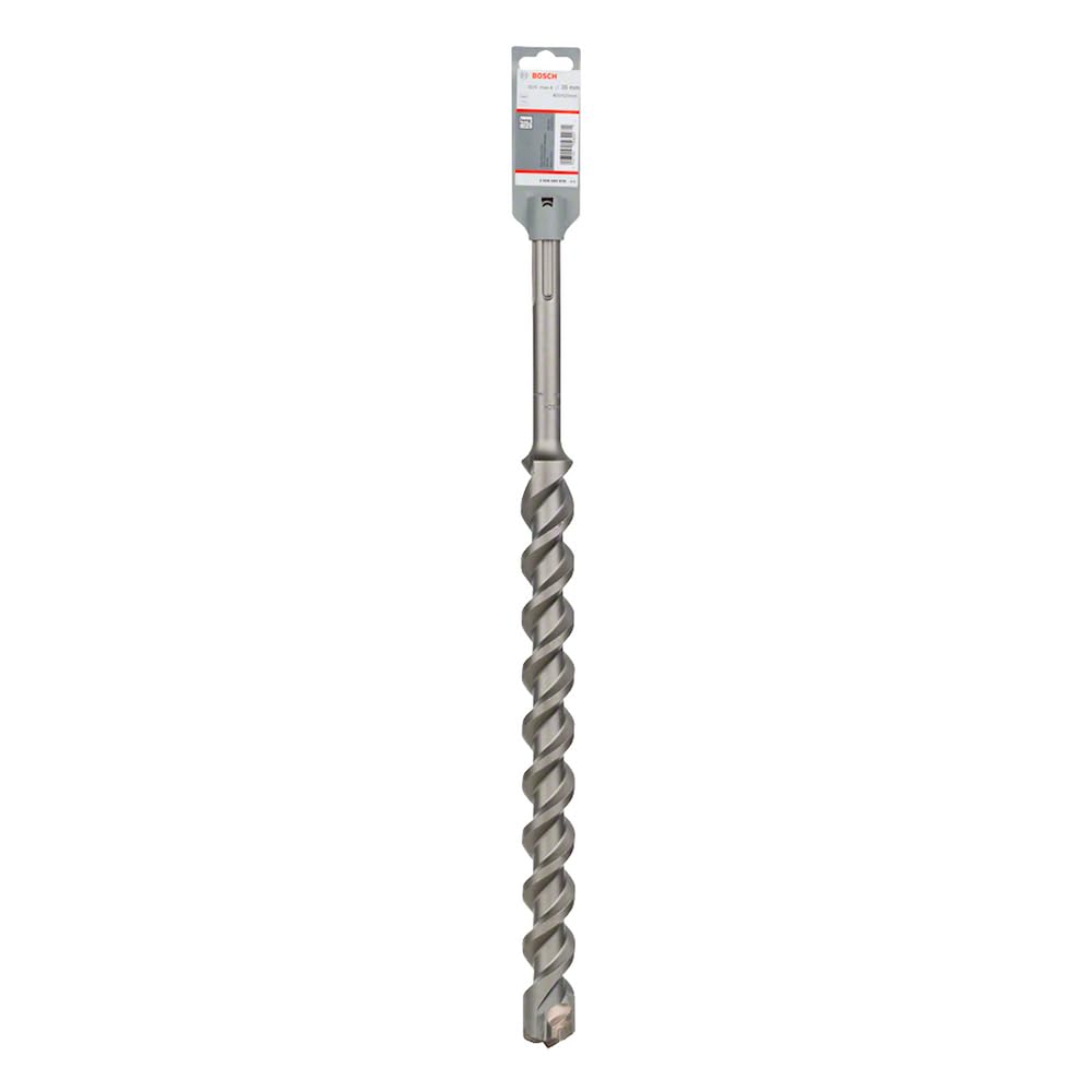 Bosch 1x Punta per martelli PRO SDS max-4 (per Calcestruzzo armato, Blocco in calcestruzzo, Ø 35,00 mm, Professional Accessorio Martello perforatore)