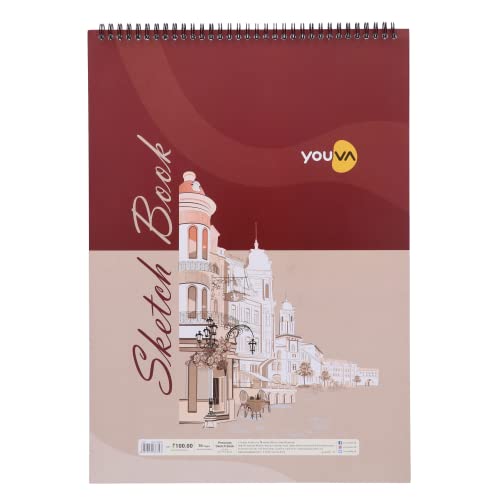 Navneet Youva | Stellar Drawing Sketch Book |For Students and Artists | Top Spiral Bound with Safety Lock | A3-29.7 cm x 42 cm | Plain | 36 Pages (B09TDT9GPR) Amazon Price History, Amazon Price Tracker