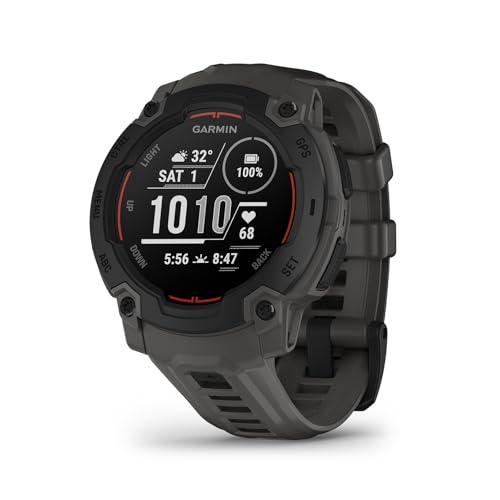 Garmin Instinct E, 45 mm, Black Bezel with Charcoal Band