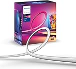 Philips Hue Gradient Lightstrip for 55 Inch TVs, Sync with Media and Gaming, LED Entertainment Smart Lighting with Voice Control, Gaming Light Compatible with Alexa, Google Assistant