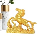 Artisanat de précision : la statue de bureau est fabriquée en utilisant des techniques de sculpture de précision combinées à un processus de moulage en plusieurs étapes, résultant en des détails texturés incroyablement réalistes ; en tant qu'art décoratif de collection, il améliore la décoration dans les études, les salons ou les zones de réception