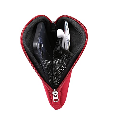 Neoprene Phone Sleeve Pouch W/ Neck Lanyard Wallet For Men Women Carrying Case For Iphone 13 Pro Max 11 Pro Max, Galaxy S20 S10 S9 S8 A50 A50S A51 A30 A30S A10S A10E A20 A40, Pixel 4A 5G (Red, Large) #TOP1