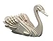Produktbild Pebaro 852/4 Holzbausatz 3D Puzzle Schwan