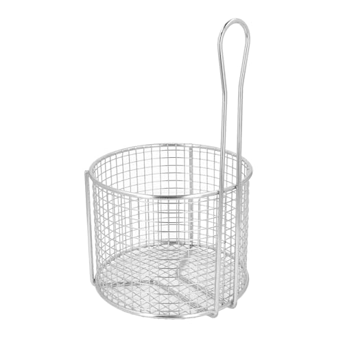 Panier à frites de qualité alimentaire en acier 304 robuste de 21 cm - 6
