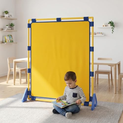Children's Factory PlayPanel Room Divider 59.5" x 47.5", Yellow