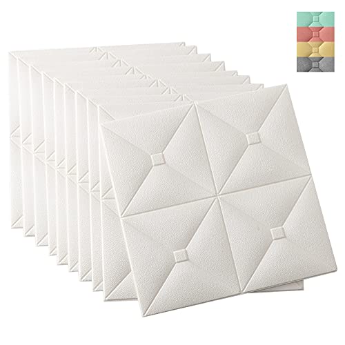 Wadile 3D Peel And Stick Wallpaper, 3D Wall Panels Self Adhesive, Removable Wallpaper Waterproof Pe Foam Paintable,For Bedroom/Living Room/Kitchen/Tv Wall And Home Decoration(18Pack) #TOP5