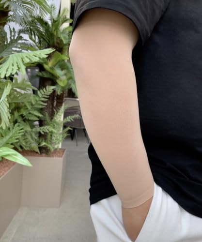 Golf Arm Sleeves Wrist Style Large Size Skin Tone UV Protection Women’s, Men’s Outdoor Activities Open Handed2