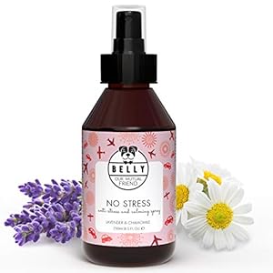 Belly – Anti Stress Spray Beruhigungsmittel für Hunde – Hunde Beruhigungsmittel wirkt wie Baldrian für Hunde – auch für Welpen – einfacher als Tabletten,Hunde Relax Spray,Beruhigungsmittel Hund 250ml