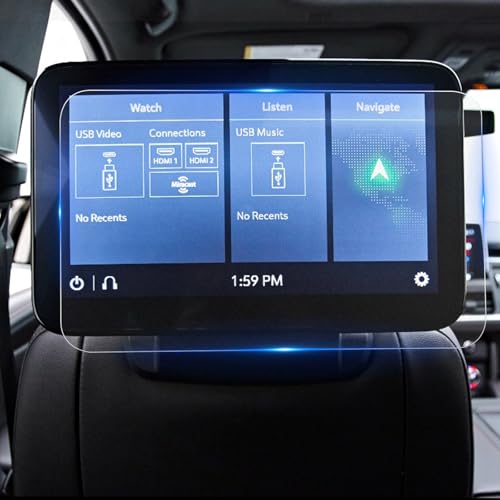 Film protection GMC Yukon 2025 écran mat 12,6 pouces Denali XL média TV arrière