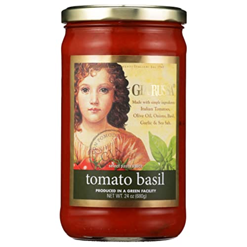 Gia Russa Pasta Sauce Tomato & Basil 24 oz. (Pack of 6)