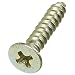 National Hardware N237-032 SPB512S Door Hinge Screw in Satin Brass, 18 Pack