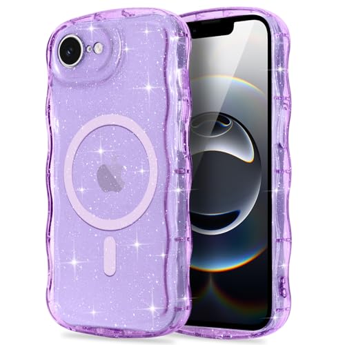 Pepmune iPhone 17e / iPhone 16e �p �P�[�X MagSafe�Ή� �L���L�� ���� �J�o�[ �؍� ���킢�� ���� �E�F�[�u ������ ���C�����X�[�d�Ή� �ϏՌ� �l�C �V���v�� ����~�� �}�O�l�b�g���� �X�g���b�v�z�[���t�� �X