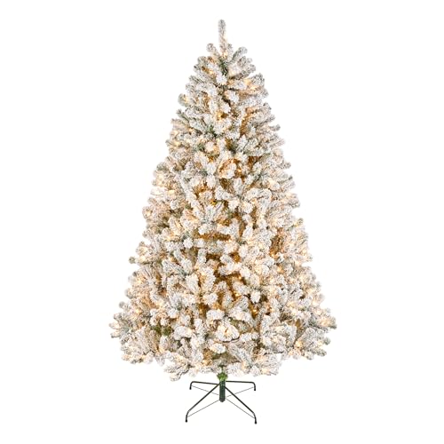 National Tree 7.5ft Flocked Acacia