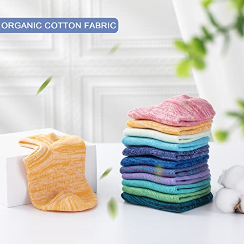 Idegg No Show Socks Women 10 Pairs Low Cut Anti-Slid Novelty Athletic Casual Invisible Liner Socks #TOP7