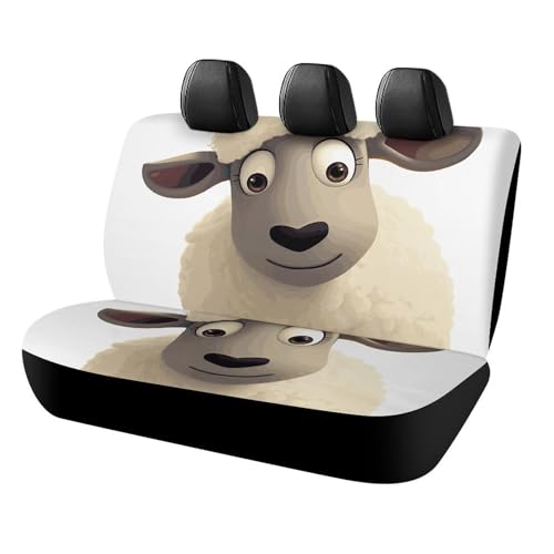 Housse de siège de voiture en mouton durable et antidérapante pour intérieur