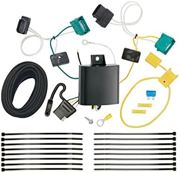 TEKONSHA Tow Ready T-Connector Harness - 4-Way Flat For Honda, Acura, Mazda, Mitsubishi