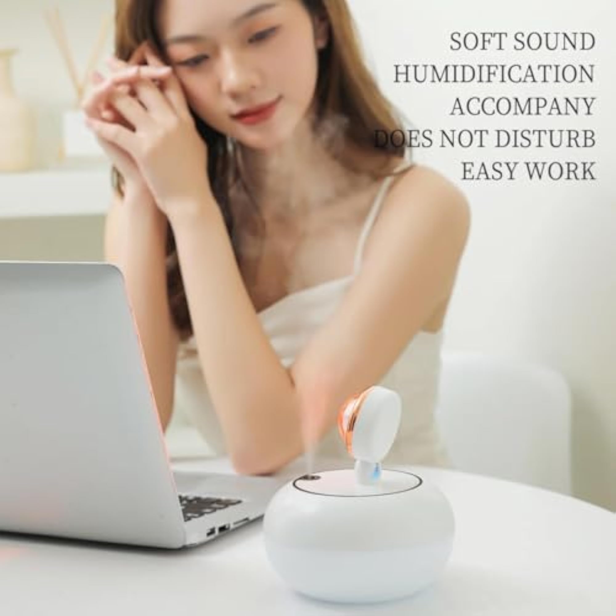 Upgraded Aromatherapy Diffuser with Sunset Lamp, Essential Oil Diffuser