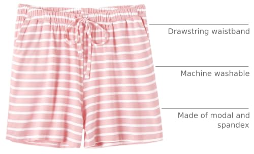 Image of Orrpally Pajama Shorts Womens Lounge Short Sleep Shorts Pajama Bottoms