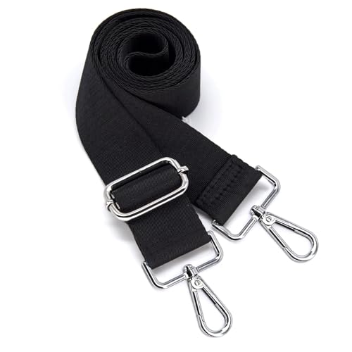 Image of S&loyoe Thickened Solid Color Purse Straps Replacement Crossbody Bag Strap Adjustable Wide Guitar Straps for Handbags 1.5inch
